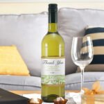 Personalised Any Message Vineyard Label Bottle of White Wine - Image 3