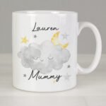 Personalised 'Mummy' Cloud Design Ceramic Mug