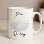 Personalised 'Daddy' Cloud Design Ceramic Mug - Image 2