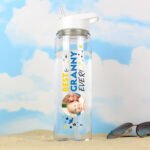 Personalised 'Best Ever' Photo Upload Plastic Water Bottle - Image 3
