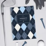 Personalised Name Only A5 Golf Log Book