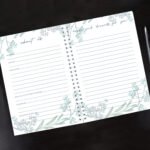 Personalised 'From Bump To Baby' Pregnancy A5 Journal - Image 2