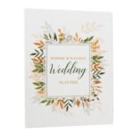 Personalised Autumnal Design Wedding Planner - Image 14