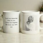 Personalised Any Message Photo Upload Ceramic Mug