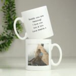 Personalised Any Message Photo Upload Ceramic Mug - Image 5