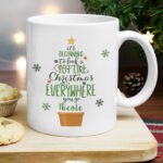 Personalised 'It's Beginning To Look A Lot Like Christmas' Ceramic Mug - Image 2