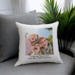 Personalised Any Message Photo Upload Filled Cushion - Image 4