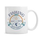 Personalised 'Fishing Club' Ceramic Mug - Image 3