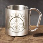 Personalised 'Fishing Club' Stainless Steel Mug - Image 3