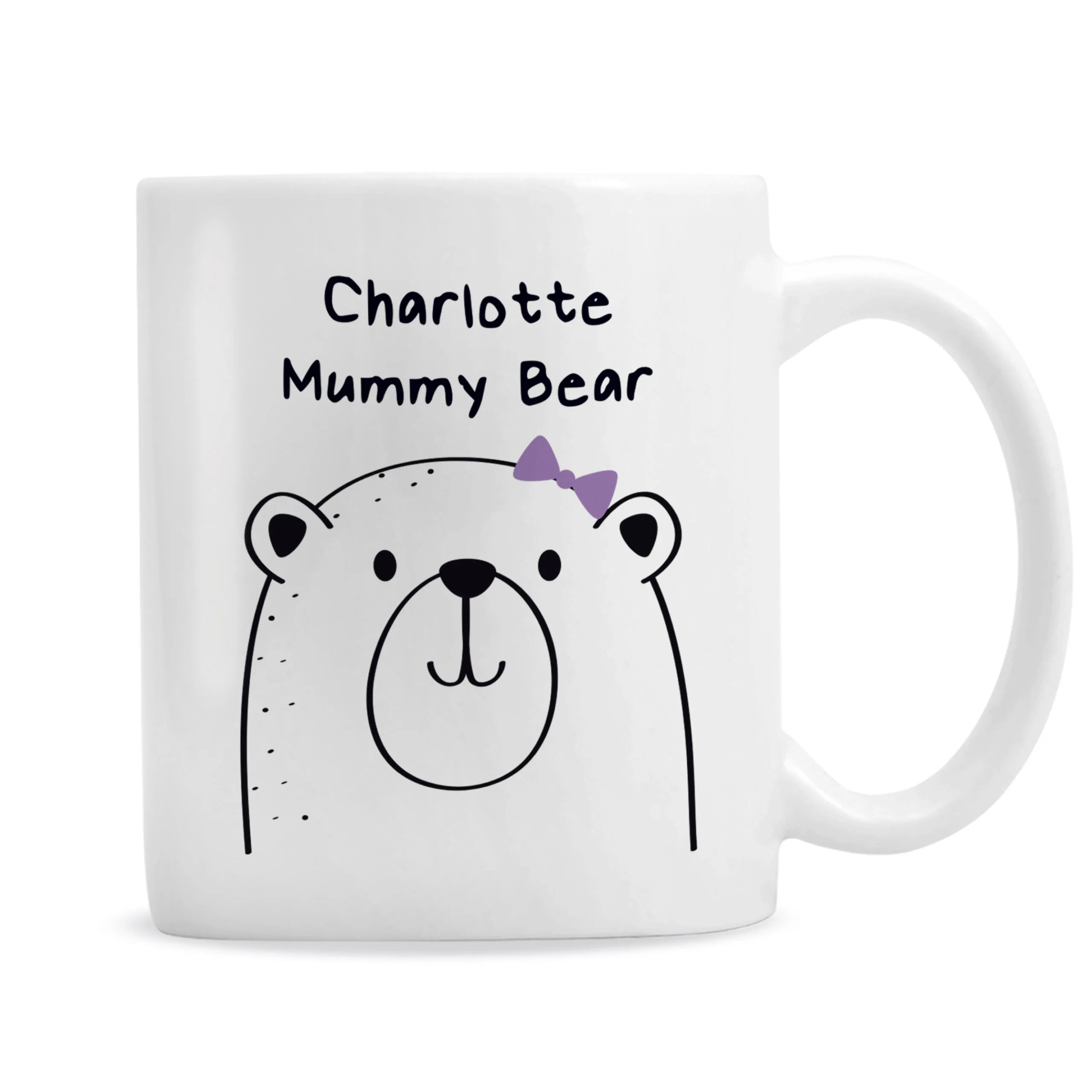 Personalised 'Mummy Bear' Ceramic Mug - Image 2