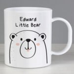 Personalised Children's 'Little Bear' Plastic Mug