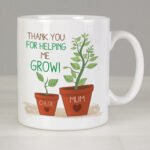 Personalised 'Thank You For Helping Me Grow' Ceramic Mug