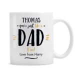 Personalised 'You're Just Like A Dad To Me' Ceramic Mug - Image 3