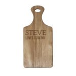 Personalised Any Message Wooden Paddle Board - Image 4