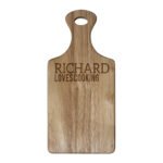 Personalised Any Message Wooden Paddle Board - Image 5
