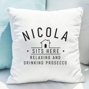 Pillow on sofa bed