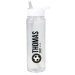 Personalised Football Badge Motif Plastic Water Bottle - Image 7