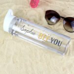 Personalised 'Bee You' Plastic Water Bottle - Image 4