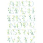 Personalised Initial & Name Floral Design Ceramic Mug - Image 2