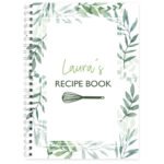 Personalised Botanical Design A5 Recipe Book Journal - Image 5