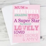 Personalised 'She Is...' Greeting Card