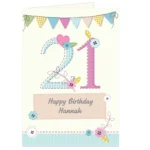 Personalised Birthday Craft Design Card - Image 4