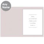 Personalised 'I Am Glad That You're My Godmother' Greeting Card - Image 4