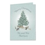 Personalised A Winter's Night 'Merry Christmas' Greeting Card - Image 4
