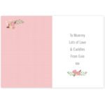 Personalised Floral Bouquet Design 'Happy Mother's Day' Card - Image 4