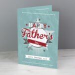 Personalised 50s Retro Design Greeting Card