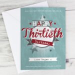 Personalised 50s Retro Design Greeting Card - Image 3