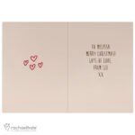 Personalised Rachael Hale 'All I Want For Christmas Is You' Puppy Card - Image 2