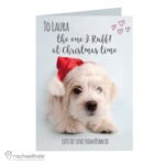 Personalised Rachael Hale Terrier Christmas Card - Image 5