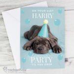 Personalised Rachael Hale 'Party 'Til You Drop' Card - Image 3