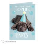 Personalised Rachael Hale 'Party 'Til You Drop' Card - Image 7