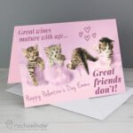 Personalised Rachael Hale 'Great Friends' Kittens Card - Image 5