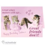Personalised Rachael Hale 'Great Friends' Kittens Card - Image 6
