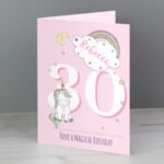 Personalised Baby Unicorn Design Birthday Card - Image 5