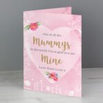 Personalised Floral Watercolour Design Greeting Card