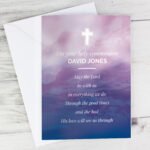 Personalised Cross Motif Greeting Card - Image 3