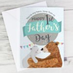 Personalised Daddy Bear 'Happy 1st Father's Day' Card - Image 3