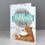 Personalised Daddy Bear 'Happy 1st Father's Day' Card - Image 4