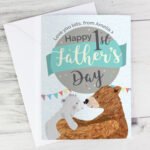 Personalised Daddy Bear 'Happy 1st Father's Day' Card - Image 5