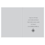 Personalised 1805 - 1874 Old Series Map Compass Motif Greeting Card - Image 2