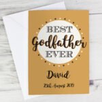 Personalised 'Best Godfather Ever' Greeting Card - Image 4