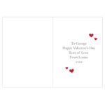 Personalised 'Will You Be My Valentine?' Card - Image 2