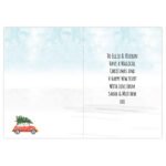 Personalised 'Driving Home For Christmas' Card - Image 2