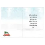 Personalised 'Driving Home For Christmas' Card - Image 2