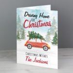Personalised 'Driving Home For Christmas' Card - Image 3