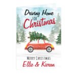 Personalised 'Driving Home For Christmas' Card - Image 5